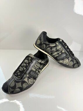 Coach Women’s Signature Sneakers – Size 6.5M
